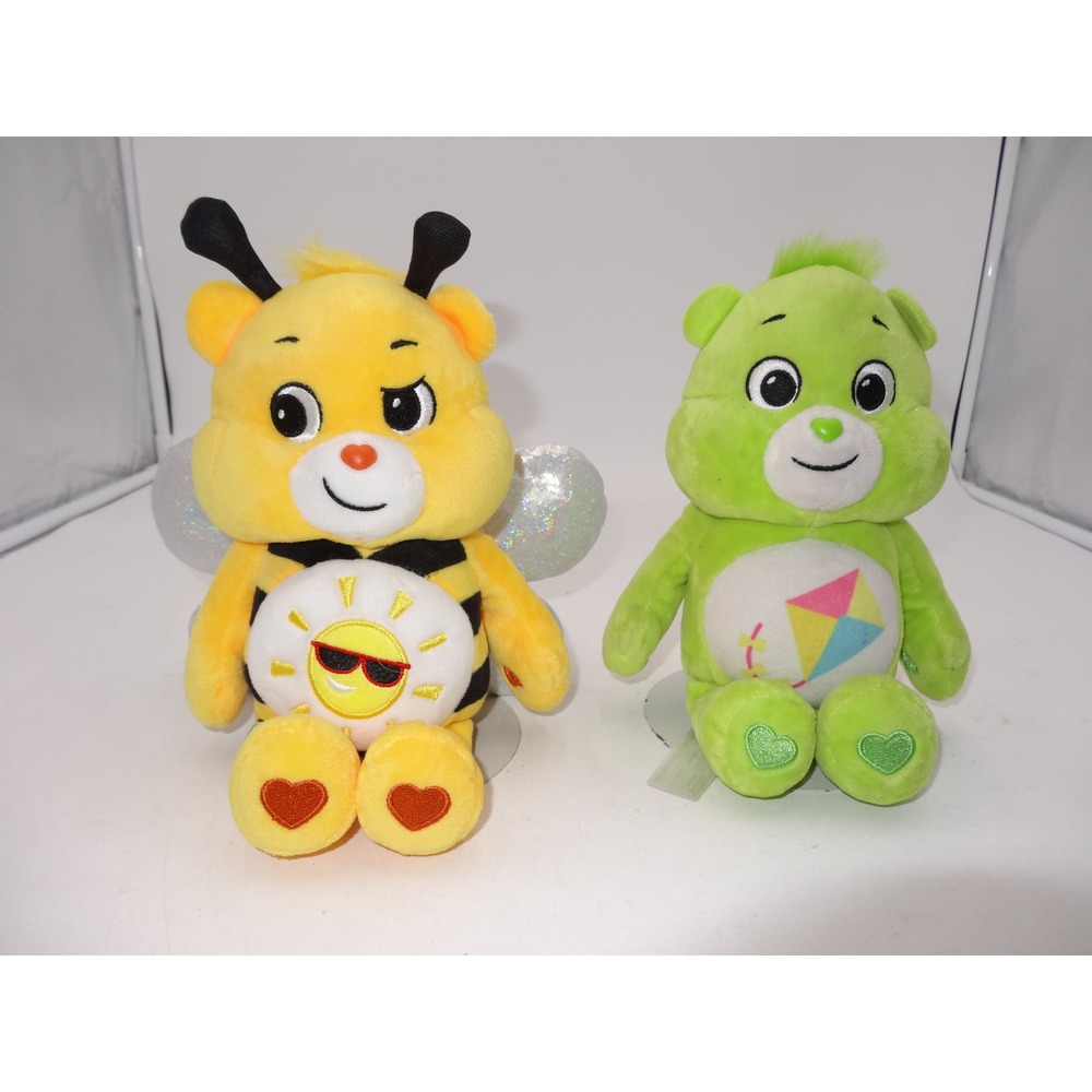 Care Bear Funshine Bumble Bee Bear‎ Wings Sun Plush Doll Do-Your-Best Bear Plush